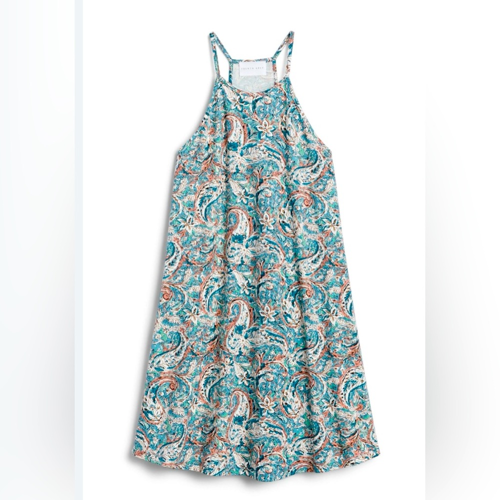 French Grey Shift Dress